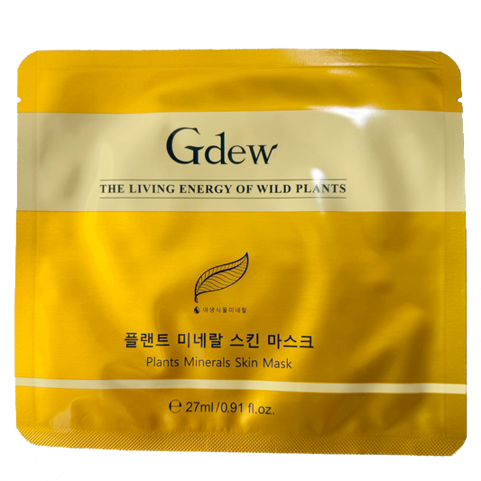 Gdew プランツミネラルスキンマスク